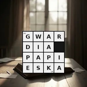 Hasło krzyżówkowe formacja wartownicza w watykanie - gwardia papieska – rozwiązanie, synonimy, podpowiedzi i definicje krzyżówkowe